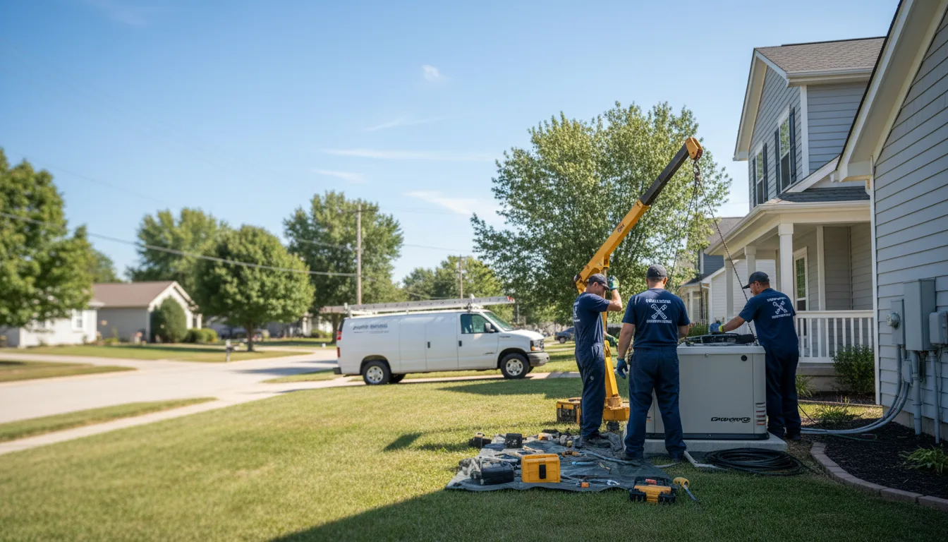 Generator Installation in Oakland, IL near me